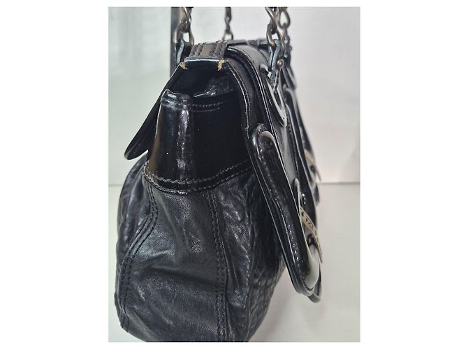 Fendi Borsa Baguette Pelle Nera Nero - vista 3