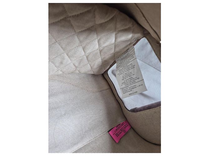 Juicy Couture Sac Boston Rose Monogramme Marron Noir Blanc - vue 8
