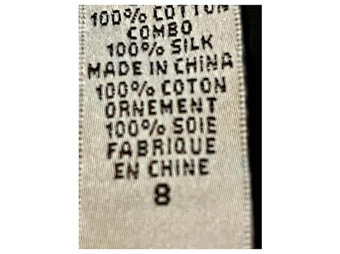 Abito Corto Nero Garnett Diane von Furstenberg Decorato in Seta e Cotone - vista 6