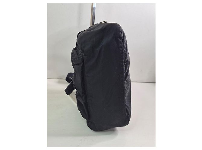 Borsa a tracolla in nylon Tessuto Prada Nero - vista 7