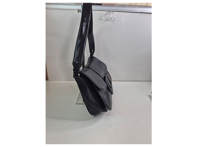 Salvatore Ferragamo Borsa a tracolla Gancini Nero - vista 2