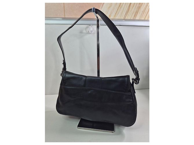 Salvatore Ferragamo Borsa a tracolla Gancini Nero - vista 4