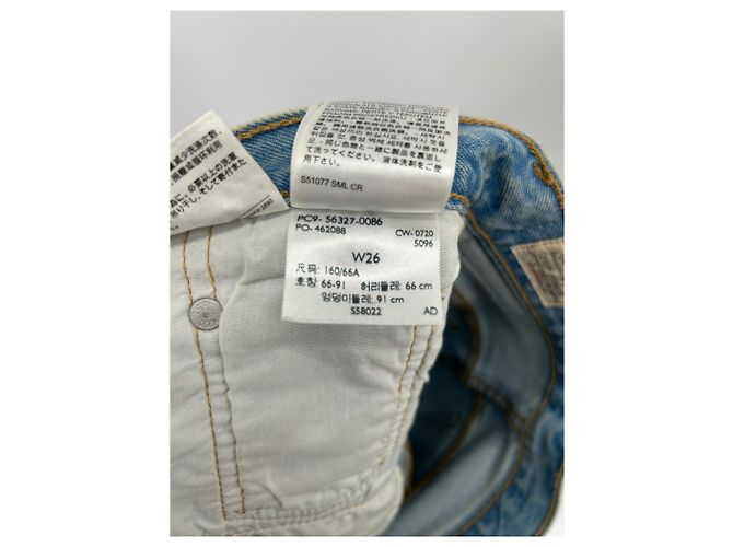 Vaqueros rotos azul claro Levi's W26 - vista 4