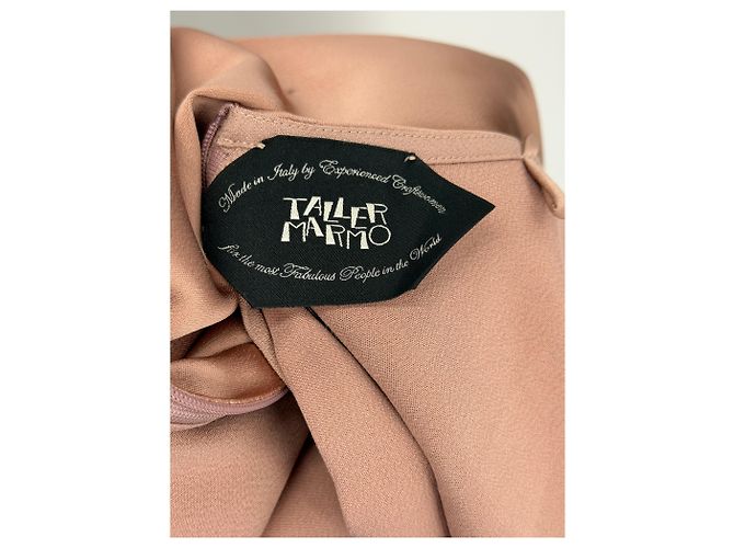 Autre Marque TALLER MARMO Langes Kleid Beige Polyester - Ansicht 5