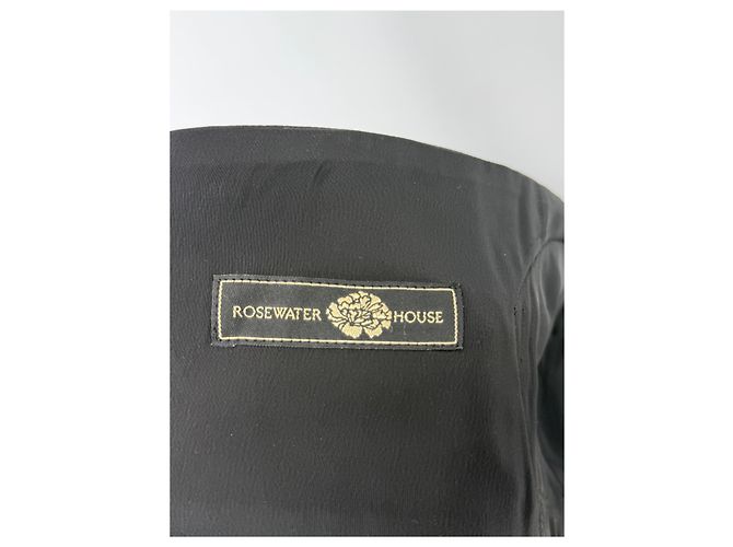 Autre Marque Corpetto e cintura Rosewater House nero cotone - vista 6