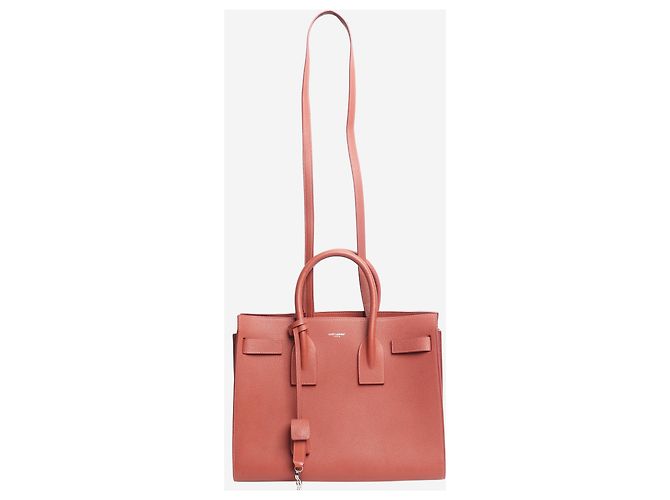 Saint Laurent Pink Sac de Jour Leder Tote Bag - Ansicht 2