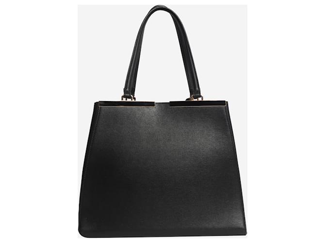 Fendi Borsa tote nera 3Jours Nero - vista 3