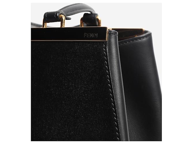 Fendi Borsa tote nera 3Jours Nero - vista 5