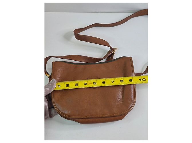 Borsa a tracolla Gucci in pelle marrone - vista 13