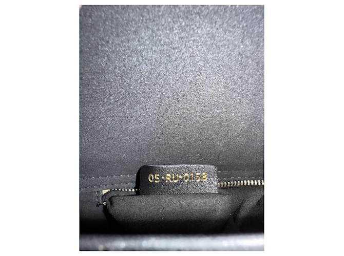 Borsa Micro Lady Dior in pelle d'agnello nera Nero - vista 13