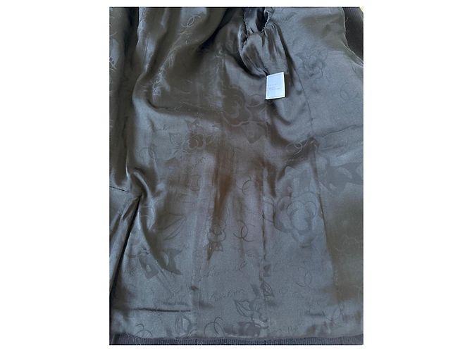 Chanel Double-breasted Black Wool Jacket - view 4