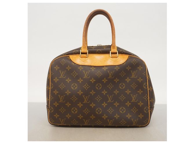Borsa Louis Vuitton Monogram Deauville Marrone - vista 12