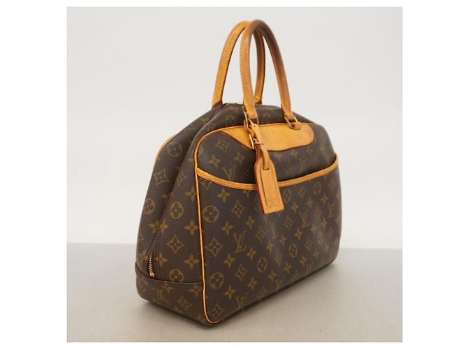 Borsa Louis Vuitton Monogram Deauville Marrone - vista 2