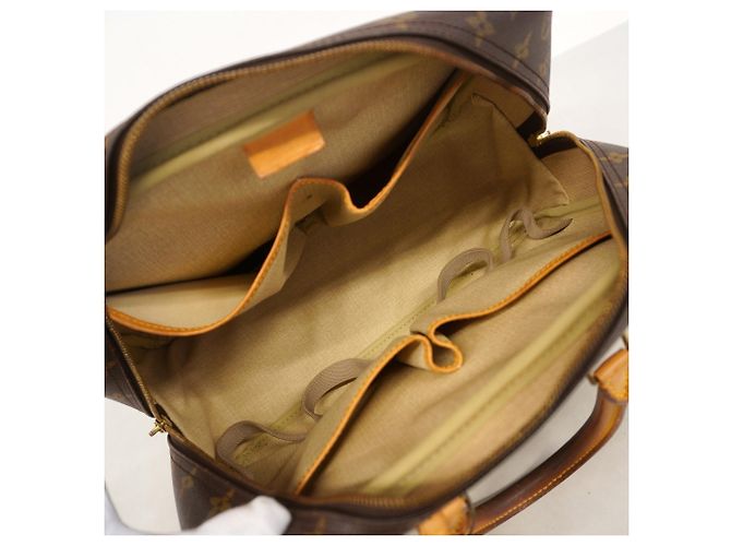 Borsa Louis Vuitton Monogram Deauville Marrone - vista 4