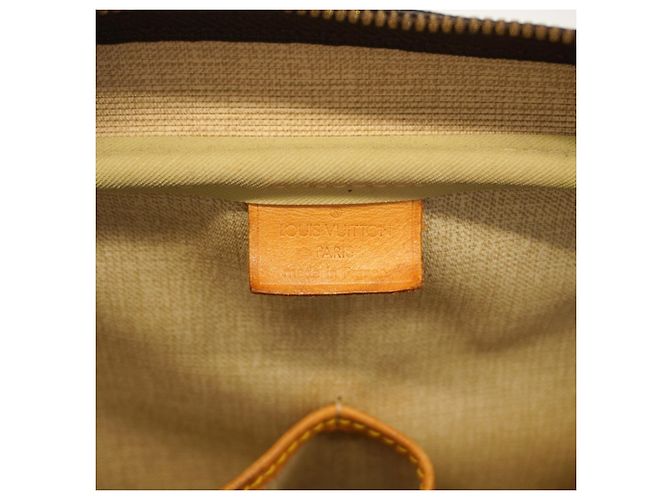Borsa Louis Vuitton Monogram Deauville Marrone - vista 5