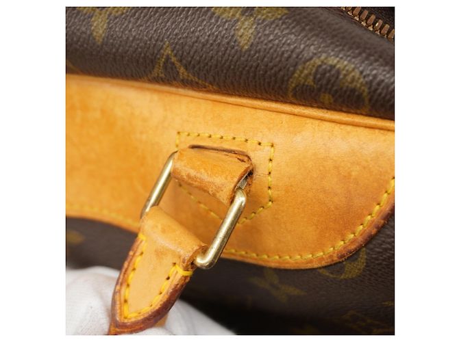 Borsa Louis Vuitton Monogram Deauville Marrone - vista 9