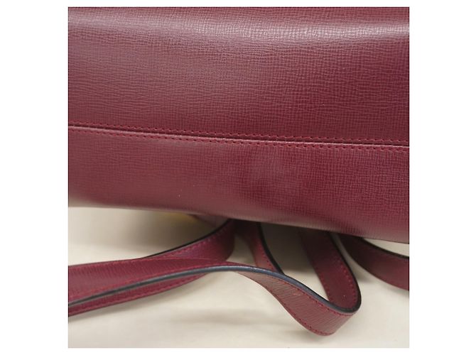 Cartier Must Leather Backpack in Bordeaux - view 12