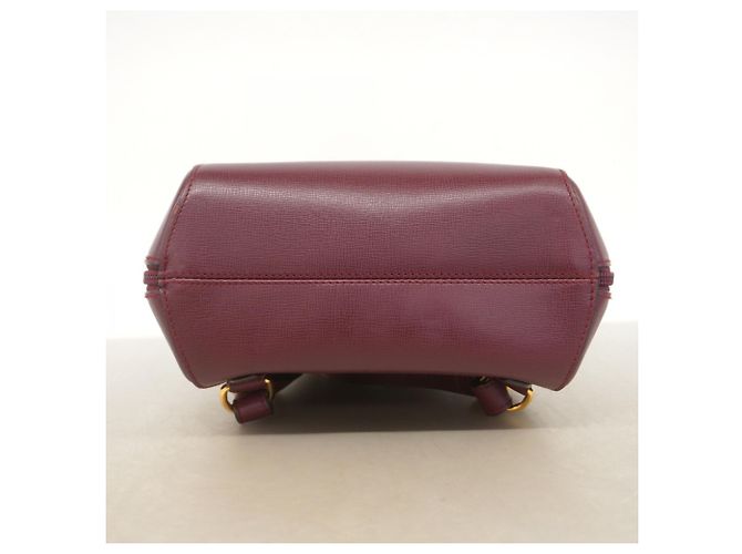 Cartier Must Leather Backpack in Bordeaux - view 3