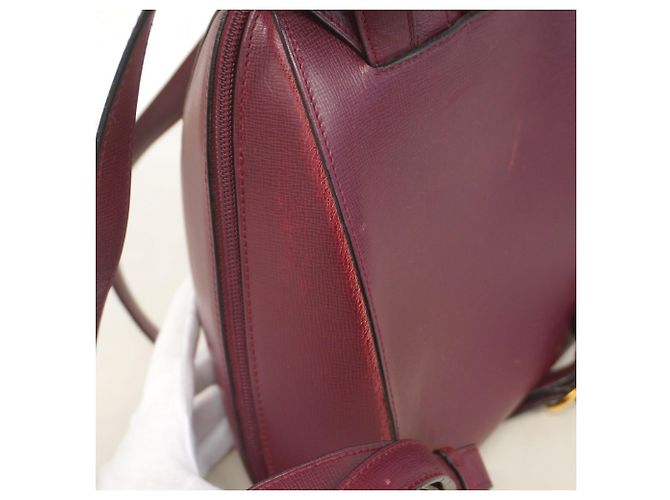 Cartier Must Leather Backpack in Bordeaux - view 8