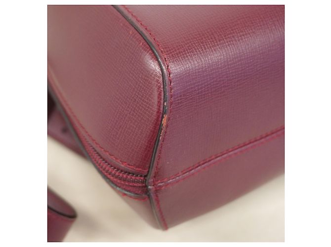 Cartier Must Leather Backpack in Bordeaux - view 9