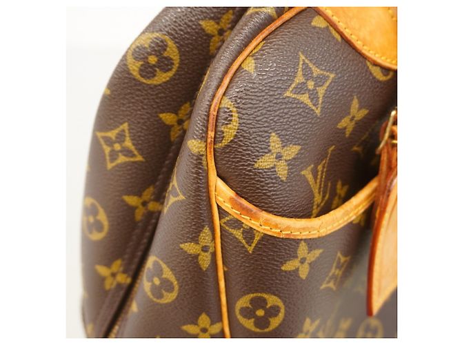 Borsa Louis Vuitton Monogram Deauville Marrone - vista 11