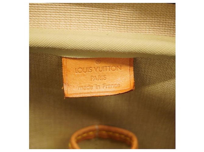 Borsa Louis Vuitton Monogram Deauville Marrone - vista 5