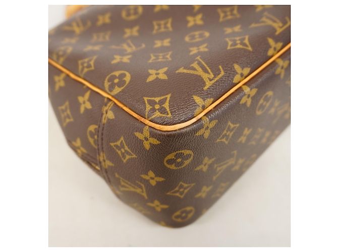 Borsa Louis Vuitton Monogram Deauville Marrone - vista 8