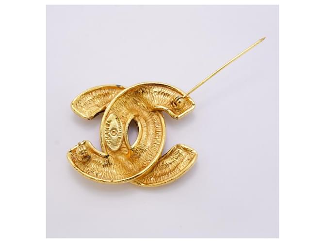 Timeless Spilla Chanel con il logo Coco D'oro - vista 6