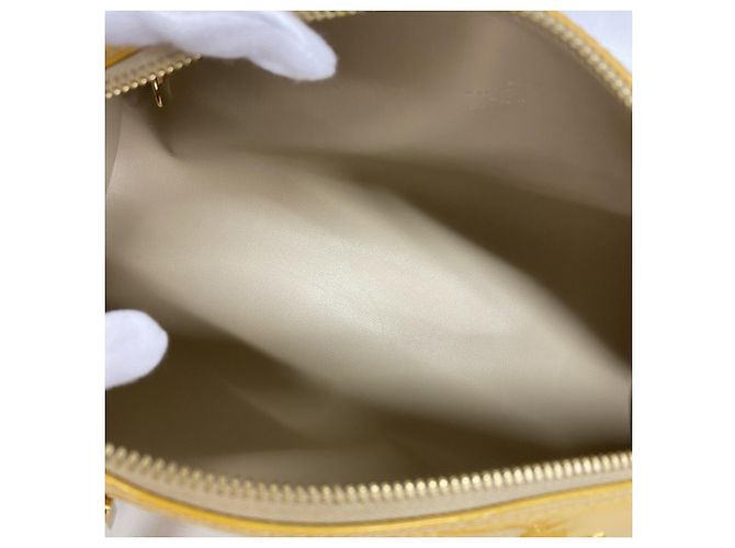 Borsa Louis Vuitton Vernis Bedford Beige - vista 4