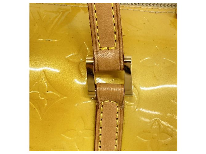 Borsa Louis Vuitton Vernis Bedford Beige - vista 8