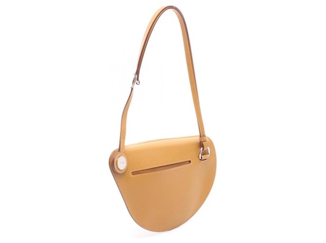 Hermès Borsa a Spalla Hermes Petite Course Marrone - vista 2