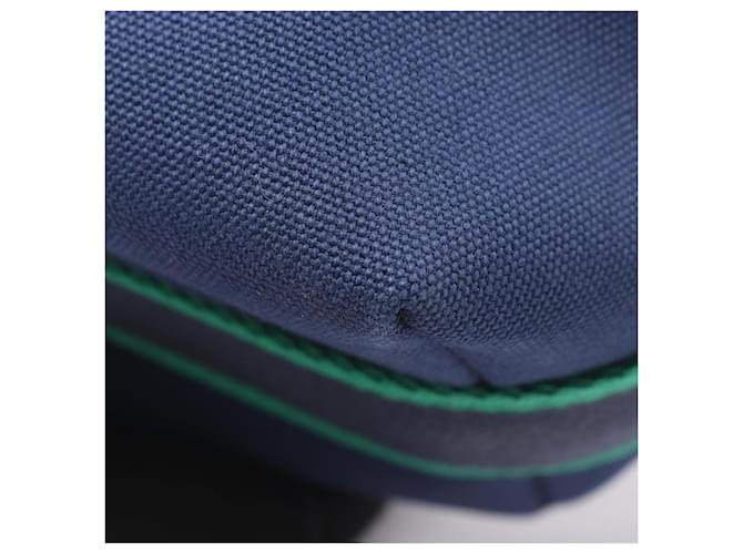 Hermès Borsa Hermes Bride à Brac PM Verde Blu navy - vista 5