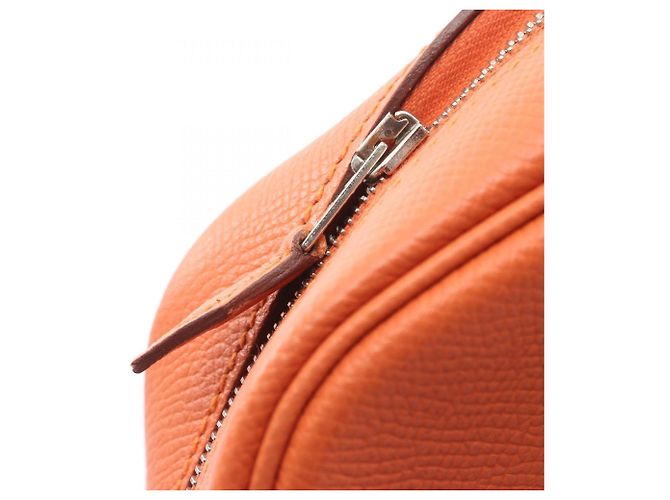 Hermès Borsa Hermes Plume Elan 28 Arancione - vista 11