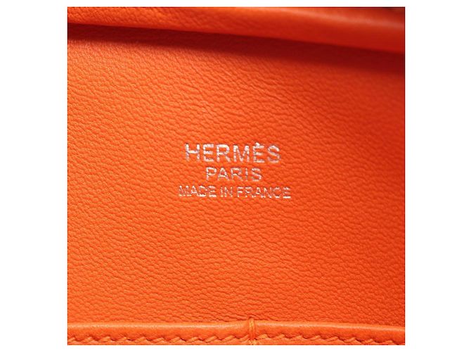 Hermès Borsa Hermes Plume Elan 28 Arancione - vista 4
