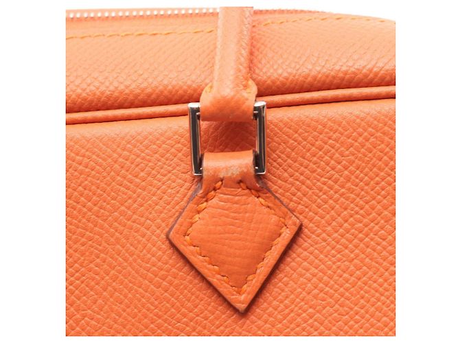 Hermès Borsa Hermes Plume Elan 28 Arancione - vista 6