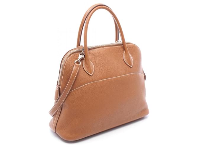 Hermès Borsa Hermes Bolide 31 D'oro - vista 2