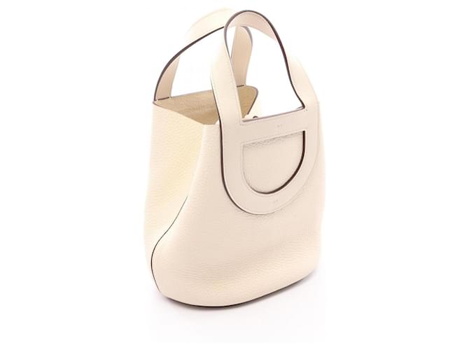 Hermès Borsa Hermes In the Loop 18 Nata Crudo - vista 2