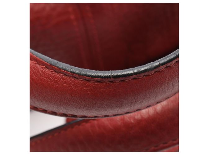 Hermès Borsa Boston Hermes Victoria 50 Rouge H Rosso - vista 10