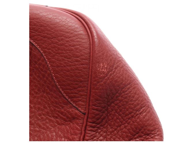 Hermès Borsa Boston Hermes Victoria 50 Rouge H Rosso - vista 13