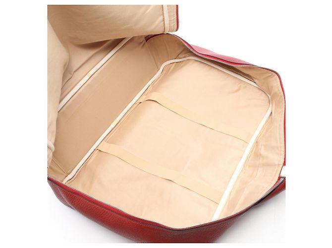 Hermès Borsa Boston Hermes Victoria 50 Rouge H Rosso - vista 3