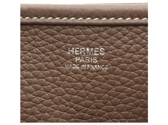Hermès Borsa a Spalla Hermes Evelyne 3 Trois PM Marrone - vista 4