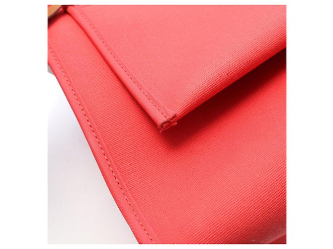 Hermès Borsa 2-Way Hermes Herbag Zip PM Marrone Rosso - vista 7