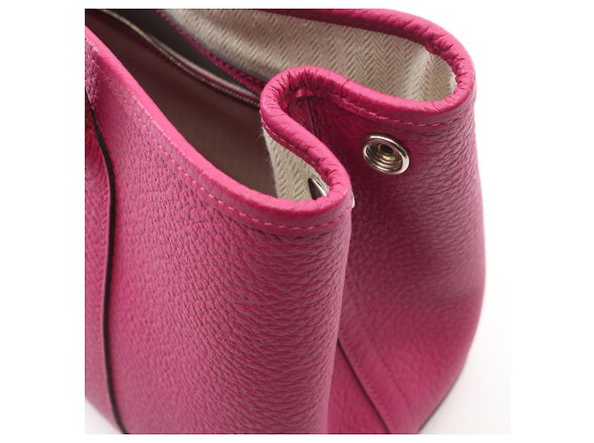 Hermès Borsa Tote Hermes Garden Party TPM Rosa - vista 7