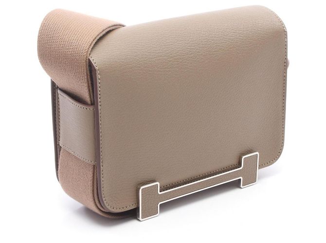 Hermès Bolsa de ombro Hermes Geta Marrom - vista 2