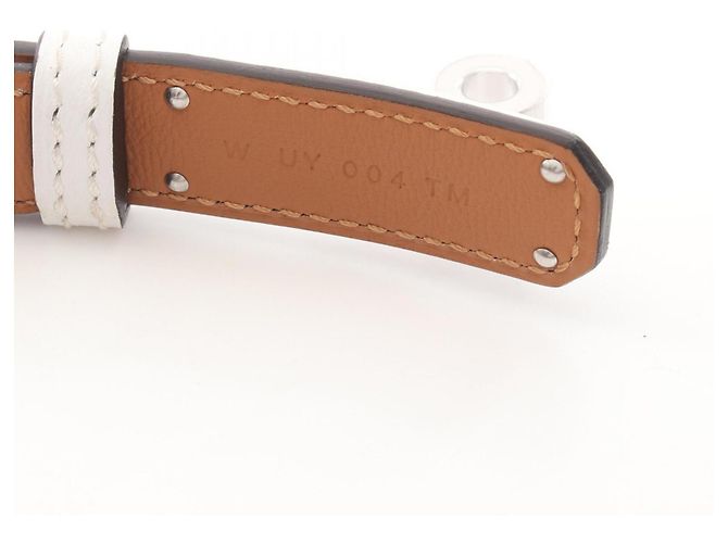 Hermès Hermes Kelly Gürtel in Weiß - Ansicht 5