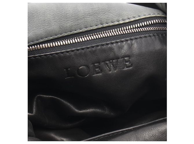 Borsa Tote Loewe Anagram Marrone - vista 4