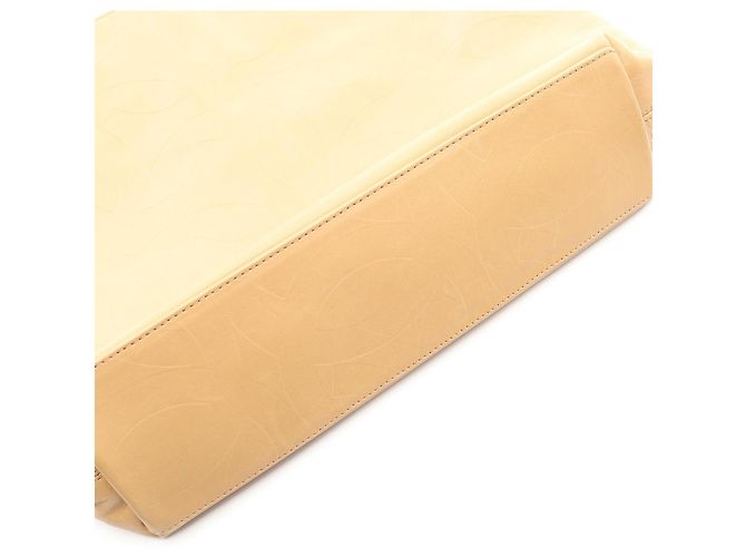 Borsa Tote Chanel Coco Mark Beige - vista 11