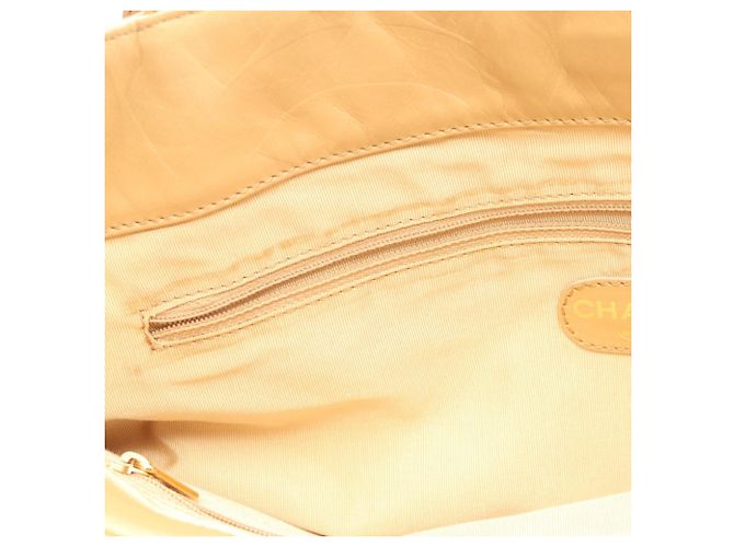 Borsa Tote Chanel Coco Mark Beige - vista 6