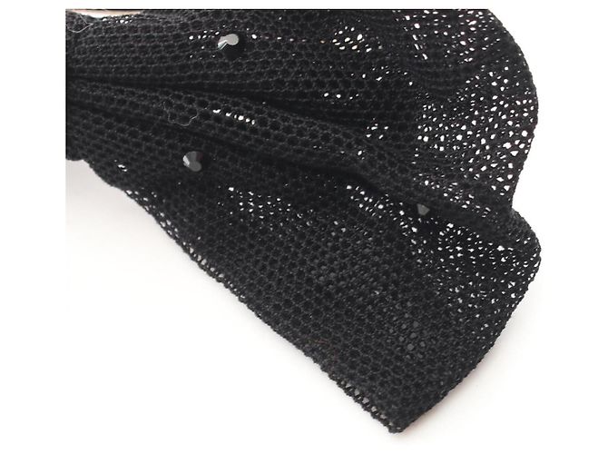 Ferretto a nastro Chanel Coco Mark Nero - vista 4