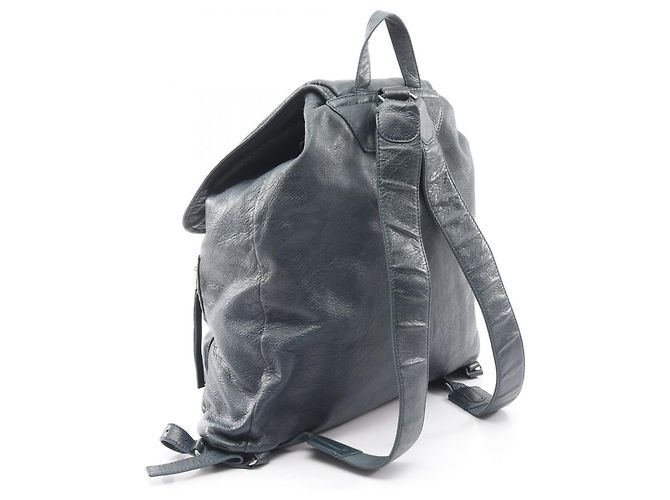 Zaino/Borsa Balenciaga Traveler Verde - vista 2
